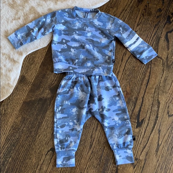 Blue camo set and two tone ash green camo set - Picture 2 of 5